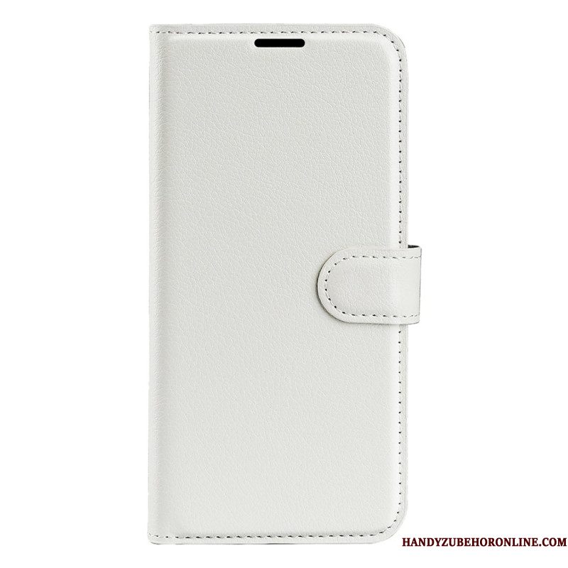 Bescherming Hoesje Xiaomi Redmi Note 14s Klassiek Lychee Kunstleer