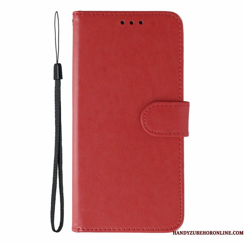 Bescherming Hoesje Xiaomi Redmi Note 15 5g Effen Leerlook