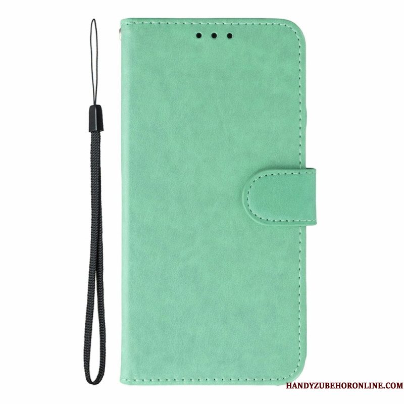 Bescherming Hoesje Xiaomi Redmi Note 15 5g Effen Leerlook