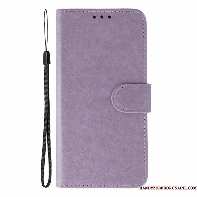 Bescherming Hoesje Xiaomi Redmi Note 15 5g Effen Leerlook