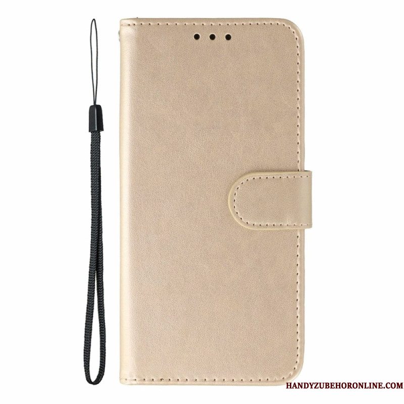 Bescherming Hoesje Xiaomi Redmi Note 15 5g Effen Leerlook
