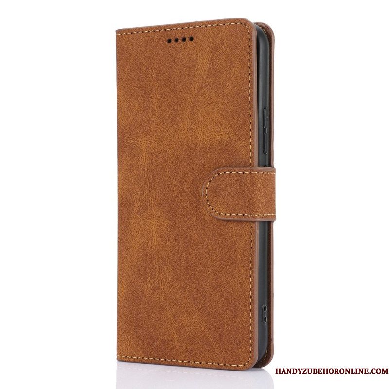 Bescherming Hoesje Xiaomi Redmi Note 15 5g Retro Suède-effect