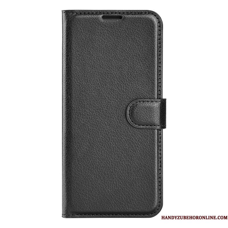Bescherming Hoesje Xiaomi Redmi Note 15 Pro 5g Lychee Kunstleer