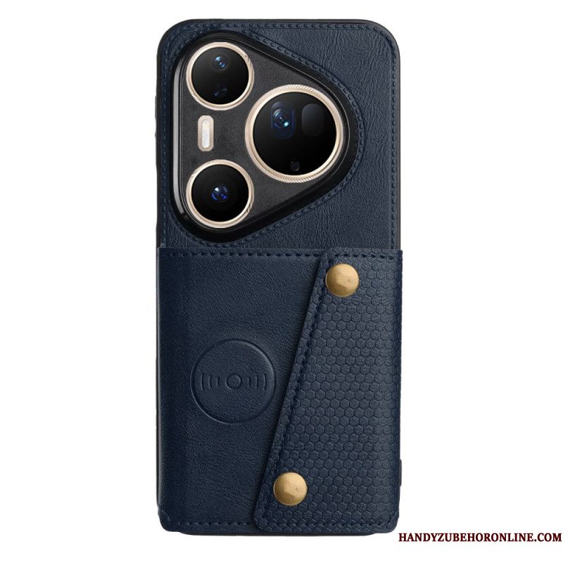 Case Hoesje Huawei Pura 80 Ultra Telefoonhoesje Kaarthouder Met Lederlook