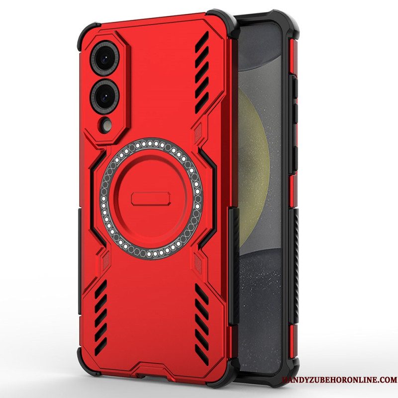 Case Hoesje Samsung Galaxy S25 5g Edge Telefoonhoesje Ademend Pantser