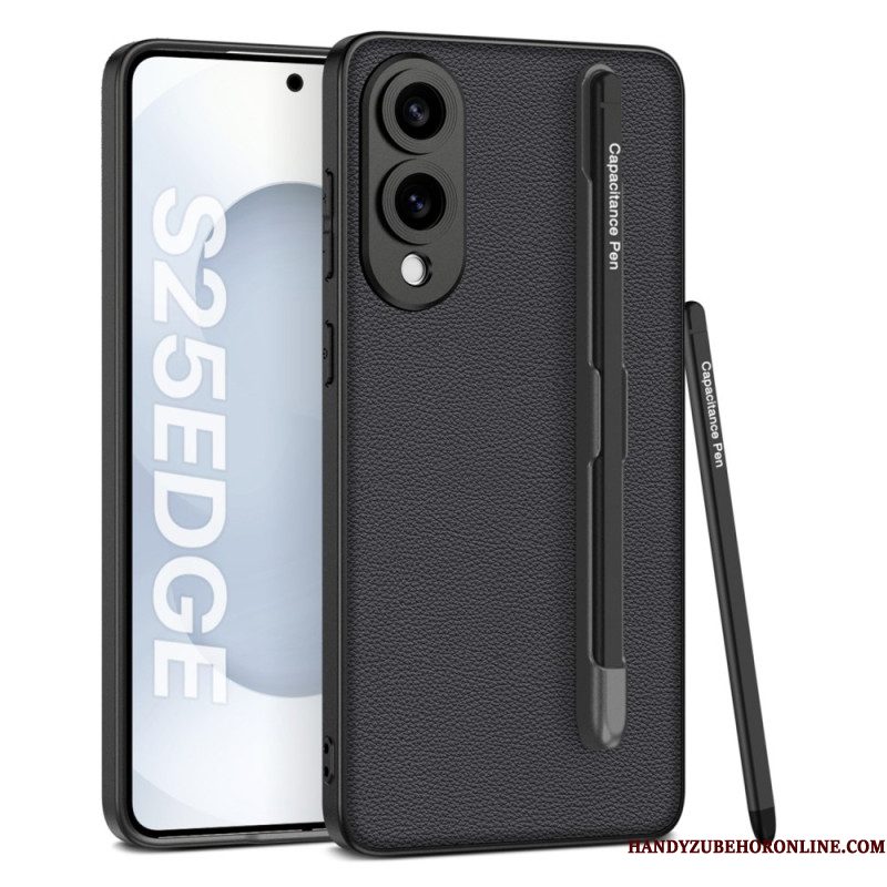 Case Hoesje Samsung Galaxy S25 5g Edge Telefoonhoesje Stylushouder