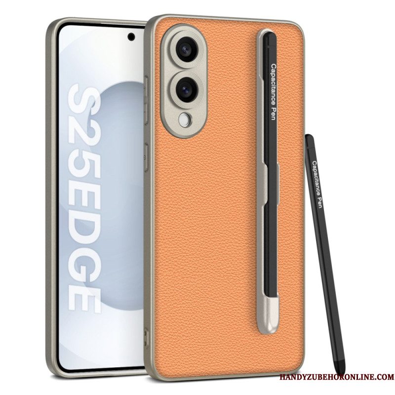 Case Hoesje Samsung Galaxy S25 5g Edge Telefoonhoesje Stylushouder