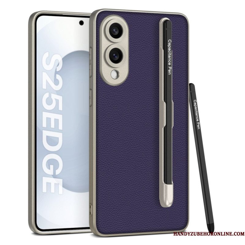 Case Hoesje Samsung Galaxy S25 5g Edge Telefoonhoesje Stylushouder