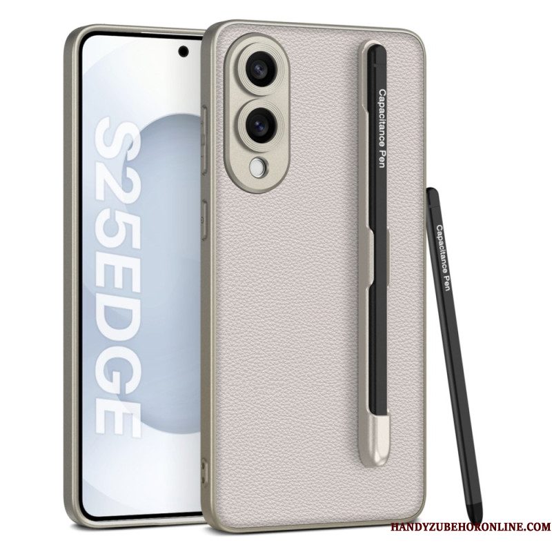Case Hoesje Samsung Galaxy S25 5g Edge Telefoonhoesje Stylushouder