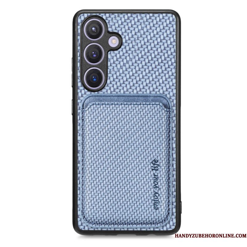 Case Hoesje Samsung Galaxy S25 5g Telefoonhoesje Afneembare Magnetische Kaarthouder