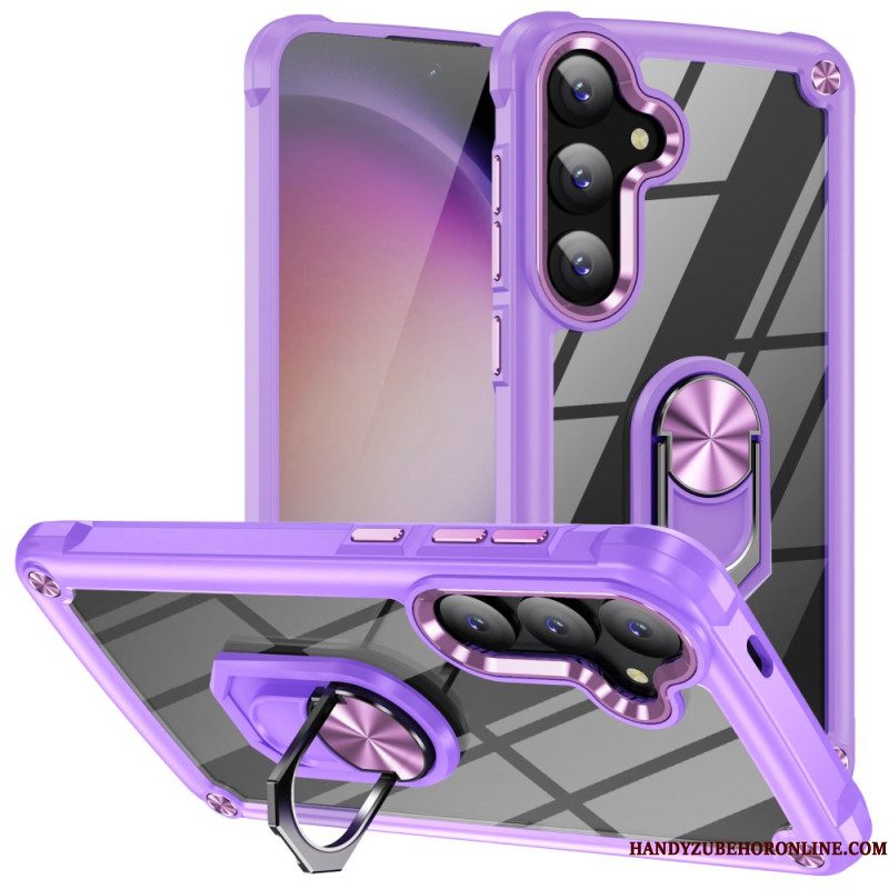 Case Hoesje Samsung Galaxy S25 Plus 5g Telefoonhoesje Hybride Ringhouder