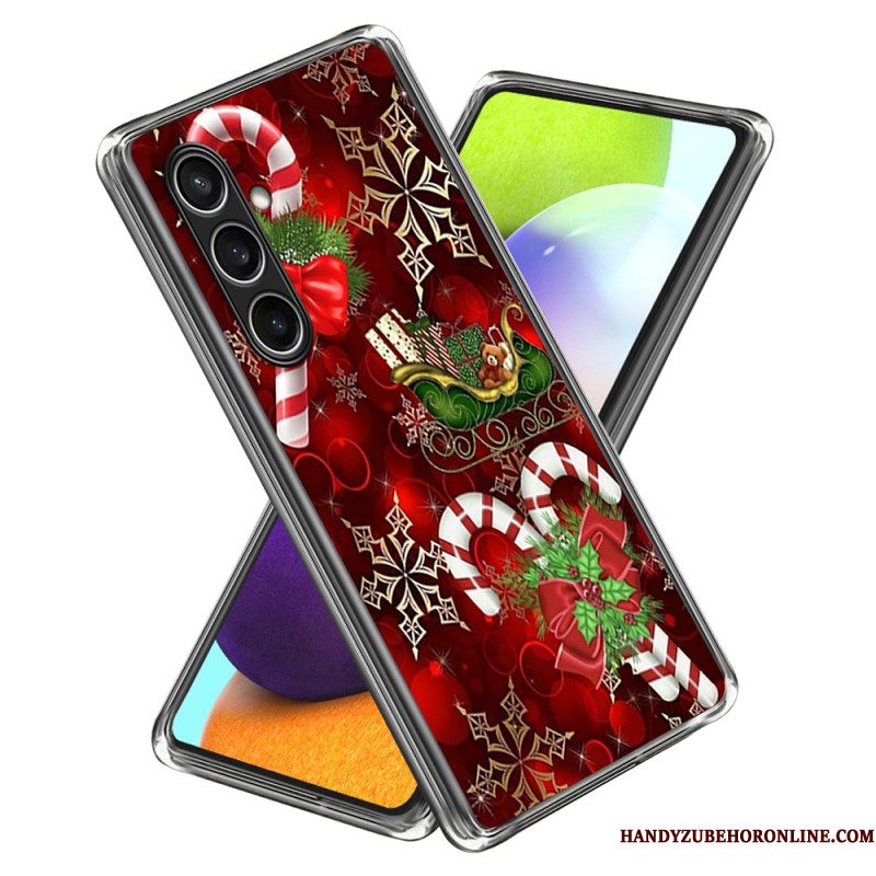 Case Hoesje Samsung Galaxy S25 Plus 5g Telefoonhoesje Kerstvariaties