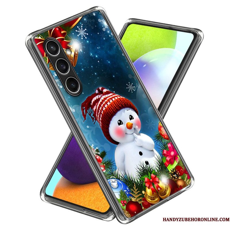 Case Hoesje Samsung Galaxy S25 Plus 5g Telefoonhoesje Kerstvariaties