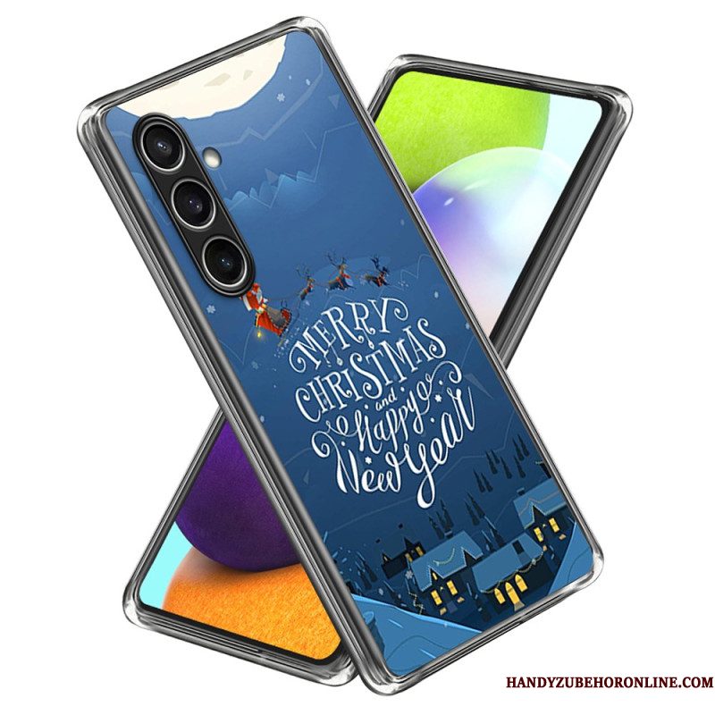 Case Hoesje Samsung Galaxy S25 Plus 5g Telefoonhoesje Kerstvariaties
