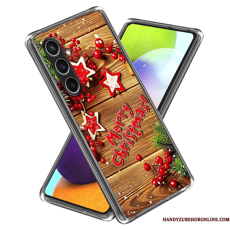 Case Hoesje Samsung Galaxy S25 Plus 5g Telefoonhoesje Kerstvariaties