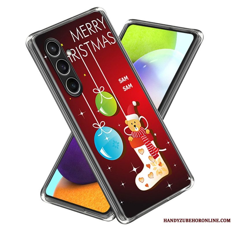 Case Hoesje Samsung Galaxy S25 Plus 5g Telefoonhoesje Kerstvariaties