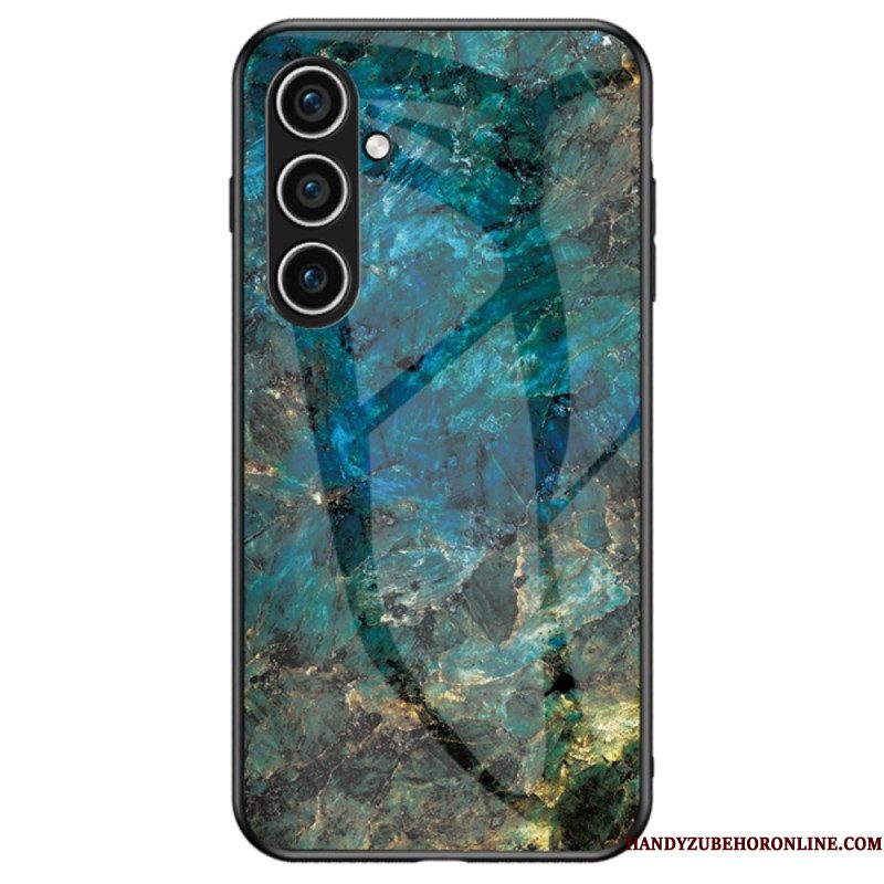 Case Hoesje Samsung Galaxy S25 Plus 5g Telefoonhoesje Marmer Gehard Glas
