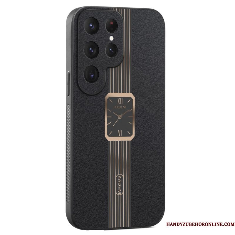 Case Hoesje Samsung Galaxy S25 Ultra 5g Telefoonhoesje Kadem Horloge
