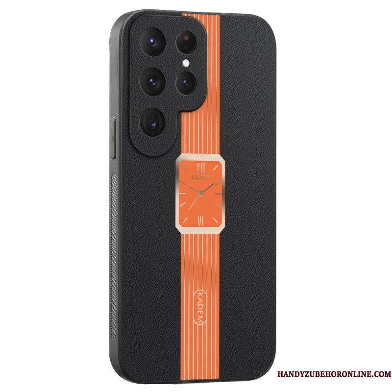 Case Hoesje Samsung Galaxy S25 Ultra 5g Telefoonhoesje Kadem Horloge