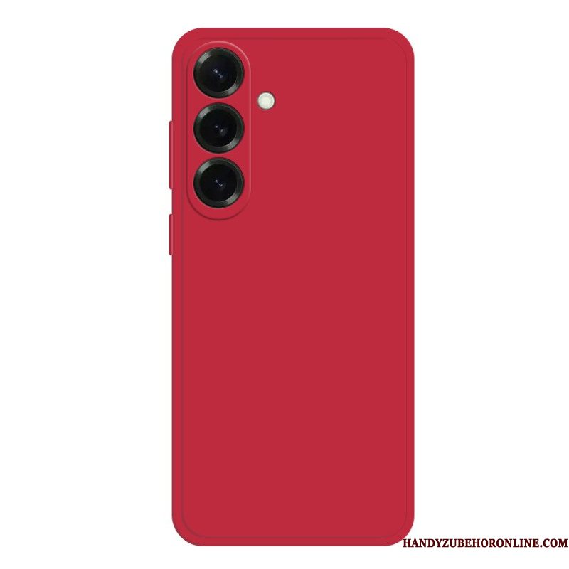Case Hoesje Samsung Galaxy S26 Plus Telefoonhoesje Siliconen Rechte Randen