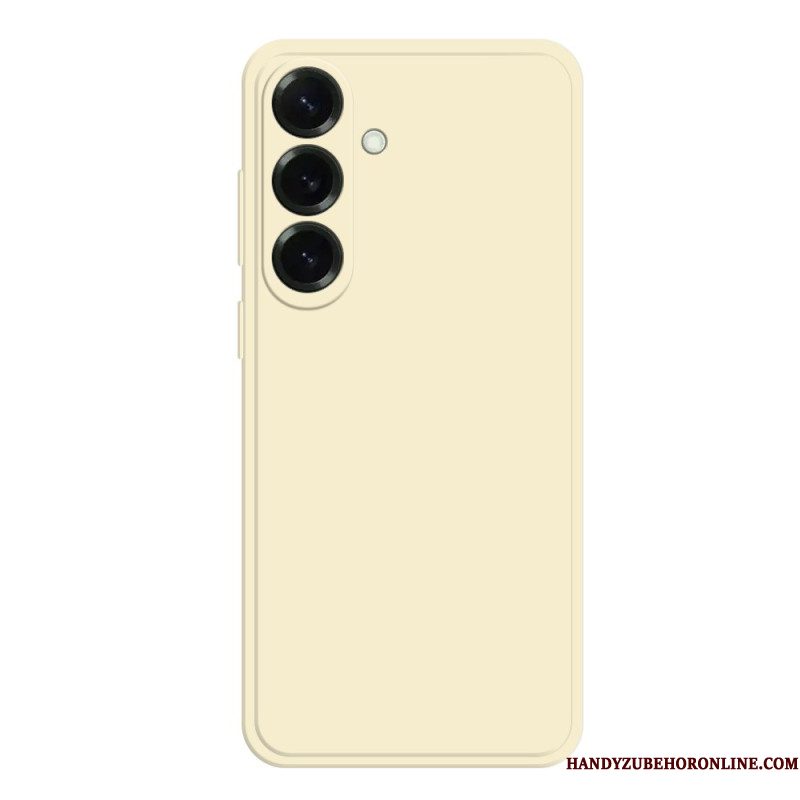 Case Hoesje Samsung Galaxy S26 Plus Telefoonhoesje Siliconen Rechte Randen