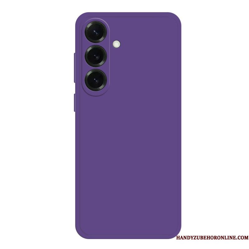 Case Hoesje Samsung Galaxy S26 Plus Telefoonhoesje Siliconen Rechte Randen