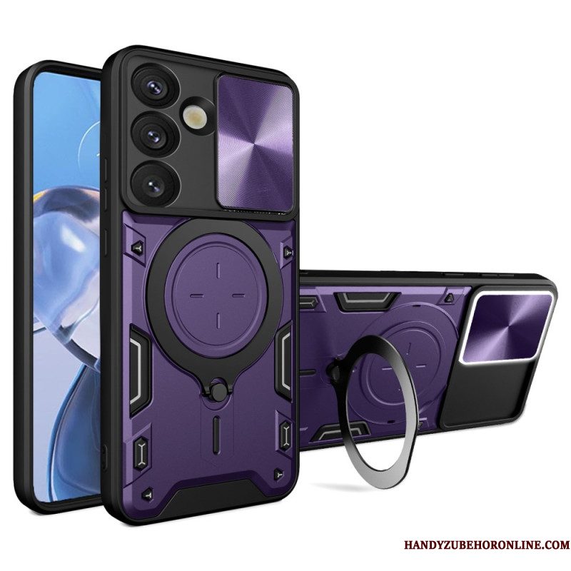 Case Hoesje Samsung Galaxy S26 Telefoonhoesje Schuifbare Camerastandaard En Hoes