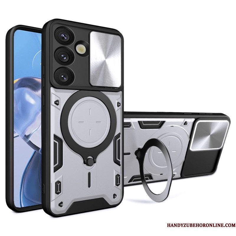 Case Hoesje Samsung Galaxy S26 Telefoonhoesje Schuifbare Camerastandaard En Hoes