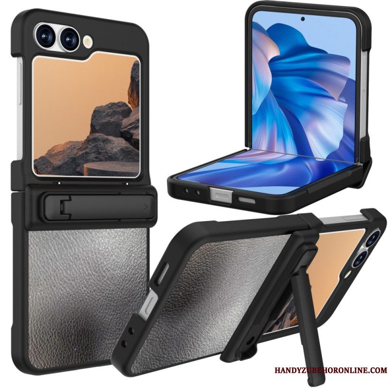 Case Hoesje Samsung Galaxy Z Flip 7 Fe Telefoonhoesje Handsfree Standaard