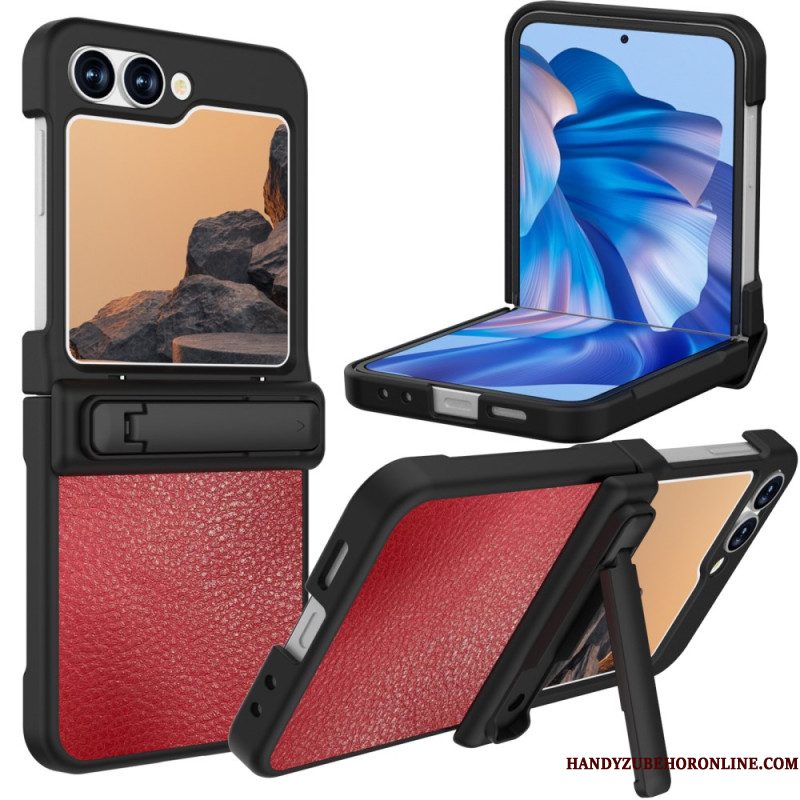 Case Hoesje Samsung Galaxy Z Flip 7 Fe Telefoonhoesje Handsfree Standaard
