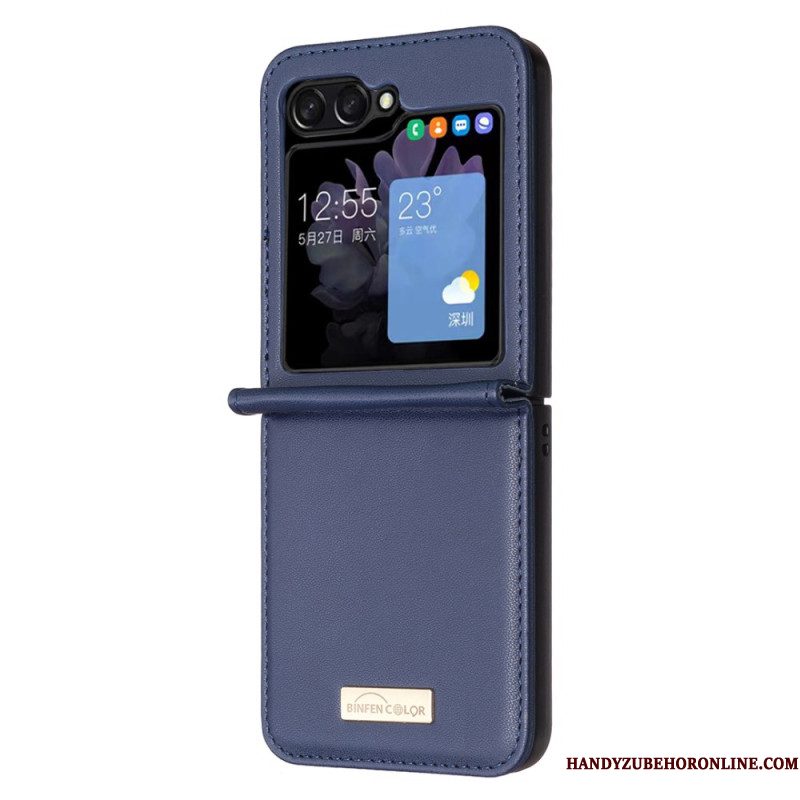 Case Hoesje Samsung Galaxy Z Flip 7 Fe Telefoonhoesje Klassieke Binfen-kleur