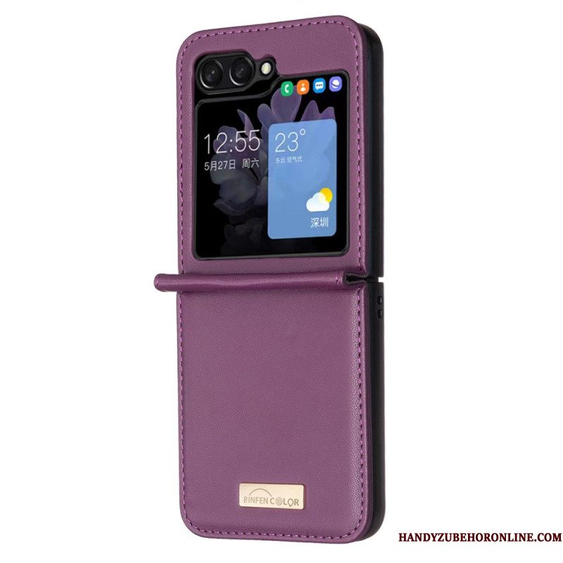 Case Hoesje Samsung Galaxy Z Flip 7 Fe Telefoonhoesje Klassieke Binfen-kleur