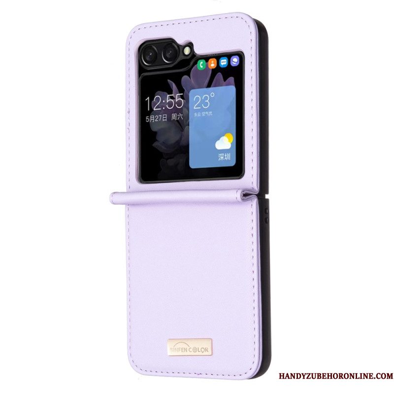 Case Hoesje Samsung Galaxy Z Flip 7 Fe Telefoonhoesje Klassieke Binfen-kleur