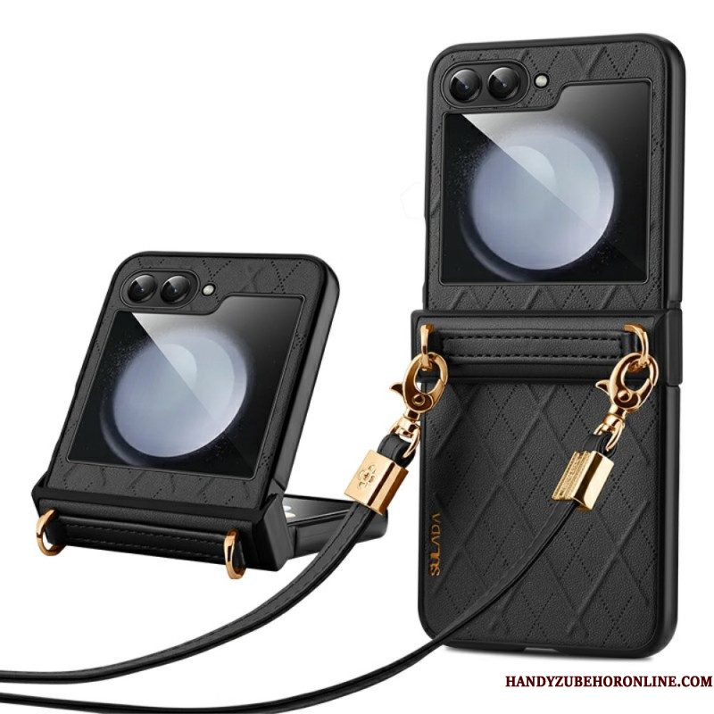 Case Hoesje Samsung Galaxy Z Flip 7 Fe Telefoonhoesje Sulada Schouderband