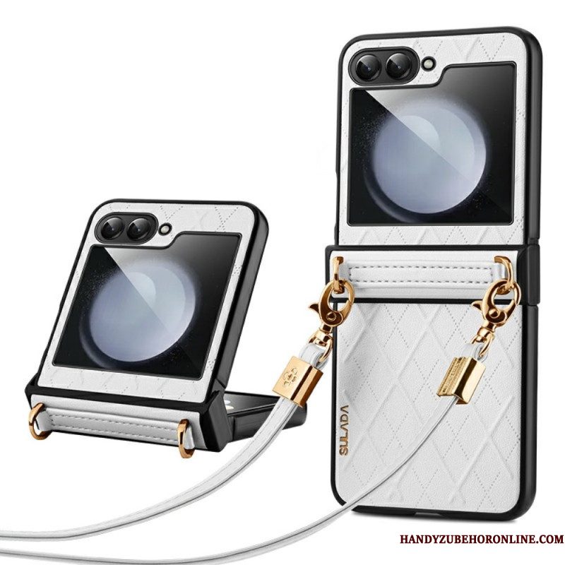 Case Hoesje Samsung Galaxy Z Flip 7 Fe Telefoonhoesje Sulada Schouderband