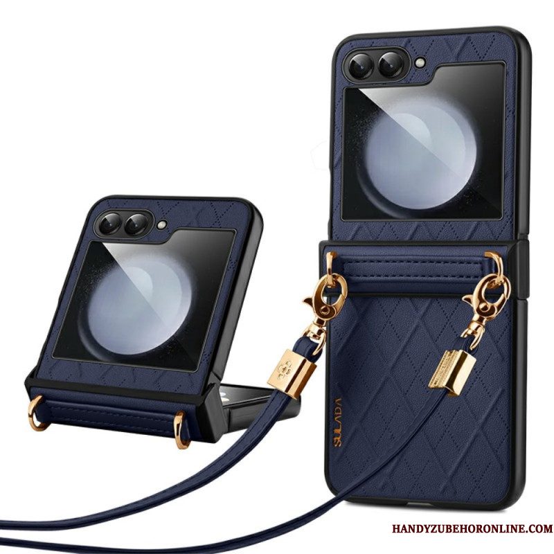 Case Hoesje Samsung Galaxy Z Flip 7 Fe Telefoonhoesje Sulada Schouderband