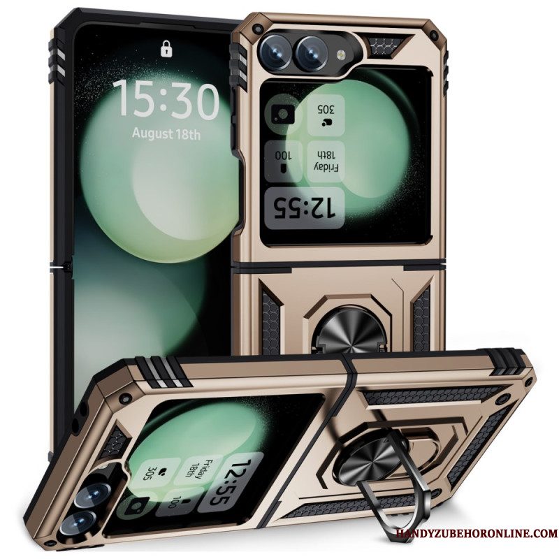 Case Hoesje Samsung Galaxy Z Flip 7 Fe Telefoonhoesje Ultraduurzame Ringhouder