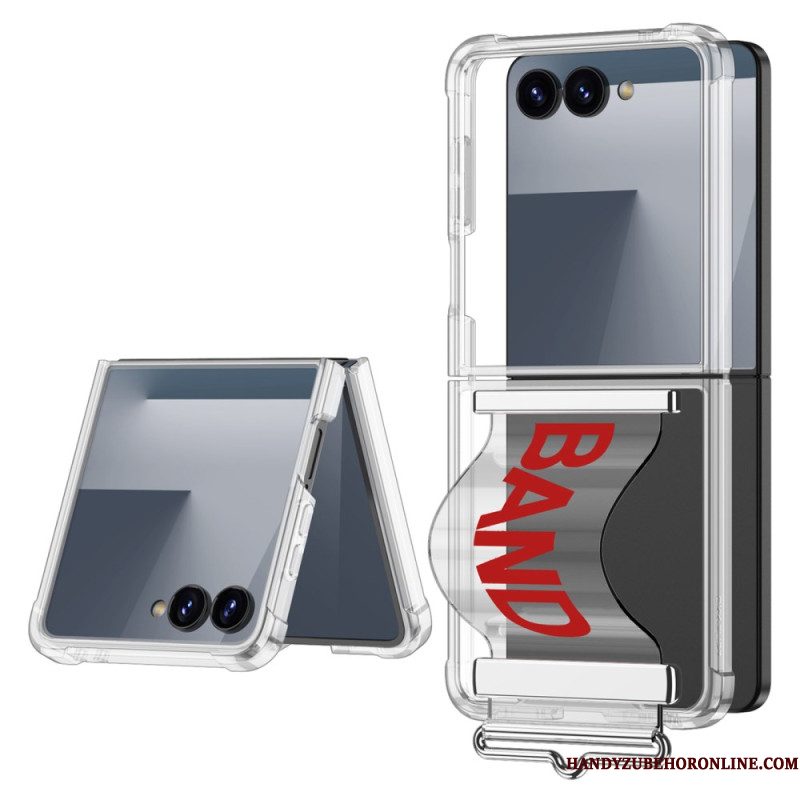 Case Hoesje Samsung Galaxy Z Flip 7 Telefoonhoesje Gkk Multifunctionele Band