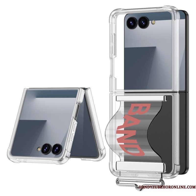 Case Hoesje Samsung Galaxy Z Flip 7 Telefoonhoesje Gkk Multifunctionele Band