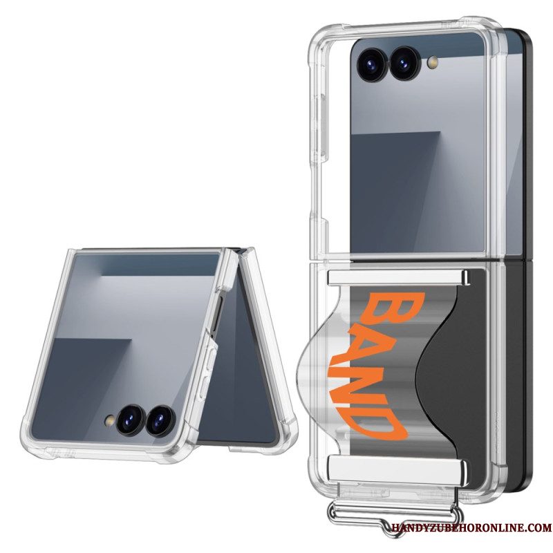 Case Hoesje Samsung Galaxy Z Flip 7 Telefoonhoesje Gkk Multifunctionele Band