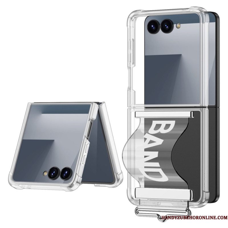 Case Hoesje Samsung Galaxy Z Flip 7 Telefoonhoesje Gkk Multifunctionele Band