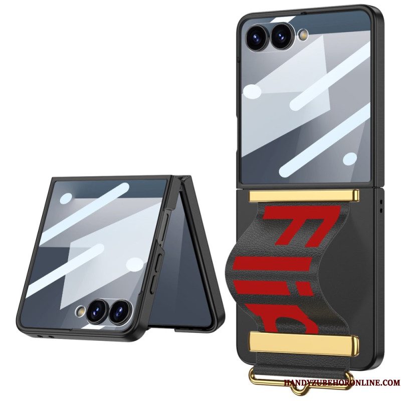 Case Hoesje Samsung Galaxy Z Flip 7 Telefoonhoesje Gkk-riem