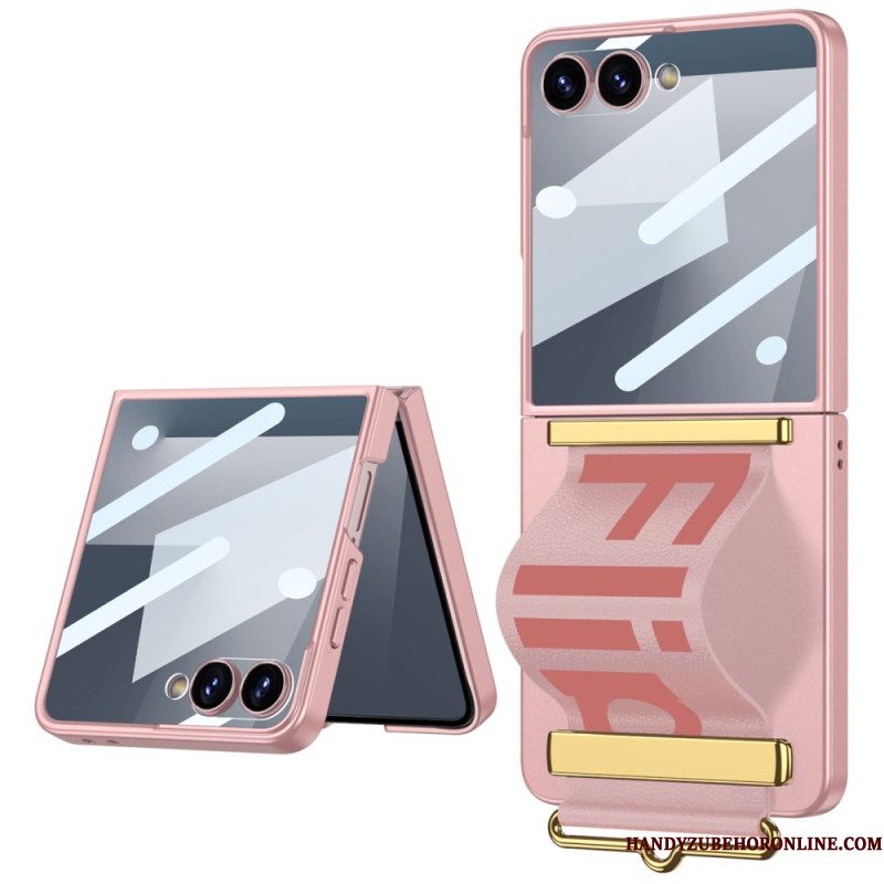 Case Hoesje Samsung Galaxy Z Flip 7 Telefoonhoesje Gkk-riem