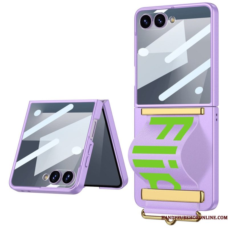 Case Hoesje Samsung Galaxy Z Flip 7 Telefoonhoesje Gkk-riem