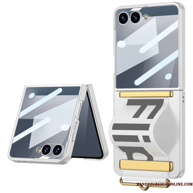 Case Hoesje Samsung Galaxy Z Flip 7 Telefoonhoesje Gkk-riem