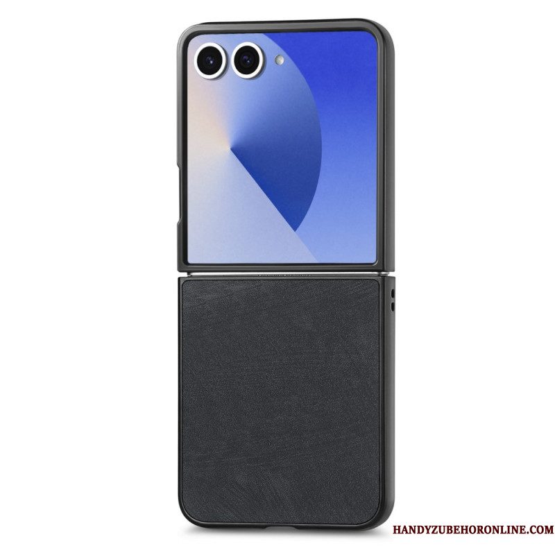 Case Hoesje Samsung Galaxy Z Flip 7 Telefoonhoesje Suède-effect