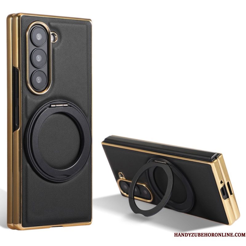 Case Hoesje Samsung Galaxy Z Fold 7 Telefoonhoesje Magnetische Standaard