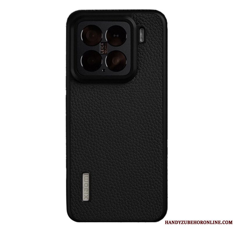 Case Hoesje Xiaomi 15 Telefoonhoesje Echt Leer Melkco