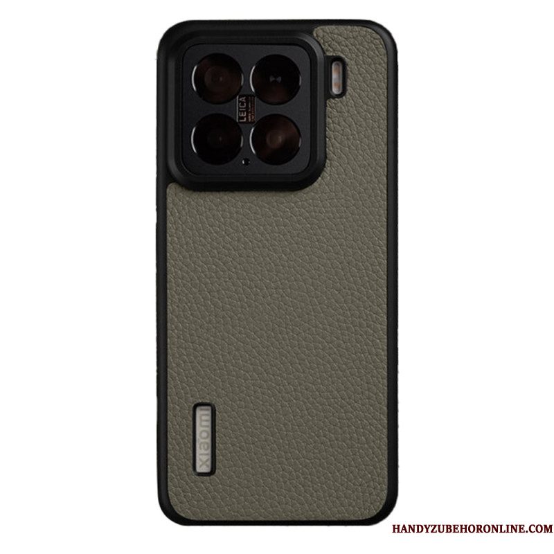 Case Hoesje Xiaomi 15 Telefoonhoesje Echt Leer Melkco