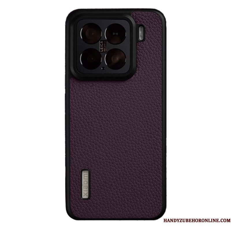 Case Hoesje Xiaomi 15 Telefoonhoesje Echt Leer Melkco
